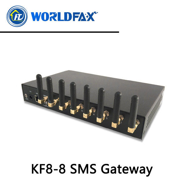 World-fax WF HIGH-PERFORMANCE GSM MODEM FOR SMS 8 PORT 8 SIM 2G/3G/4G SMS MODEM