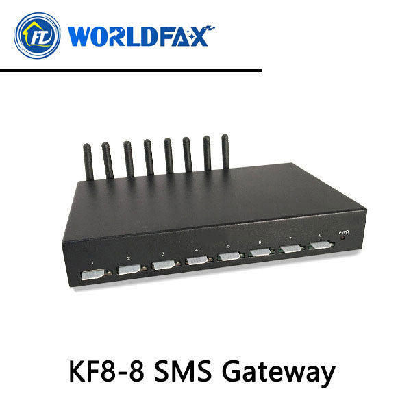 World-fax WF HIGH-PERFORMANCE GSM MODEM FOR SMS 8 PORT 8 SIM 2G/3G/4G SMS MODEM