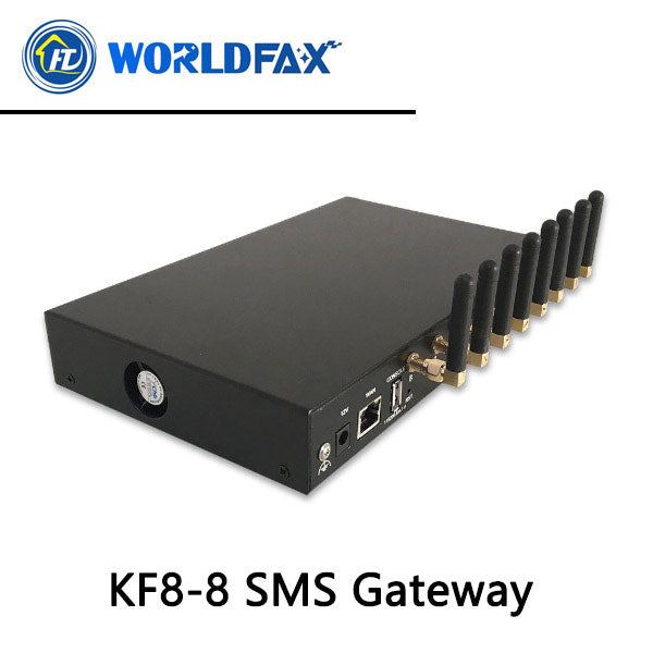 World-fax WF HIGH-PERFORMANCE GSM MODEM FOR SMS 8 PORT 8 SIM 2G/3G/4G SMS MODEM